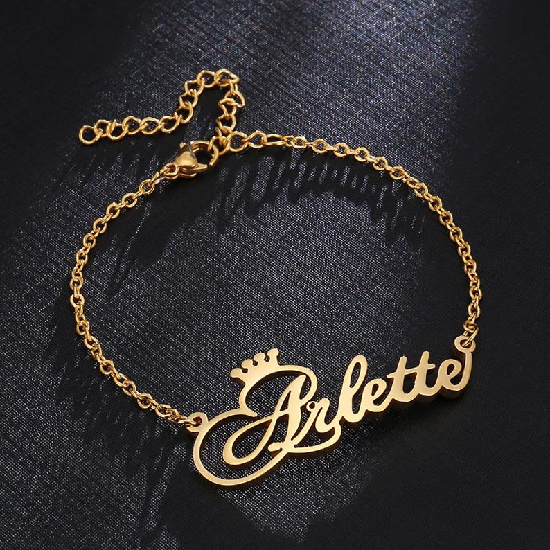 Custom Name Necklace – Personalized Gift for Her 💖 | Gold, Rose Gold & Silver
