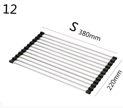 Foldable Sink Drying Rack – Space Saving Kitchen Organizer”